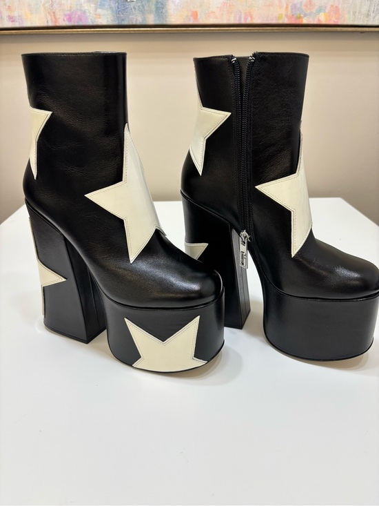 Marc Jacobs Shoes - Marc Jacobs The Star Patchwork Kiki Platform Boots